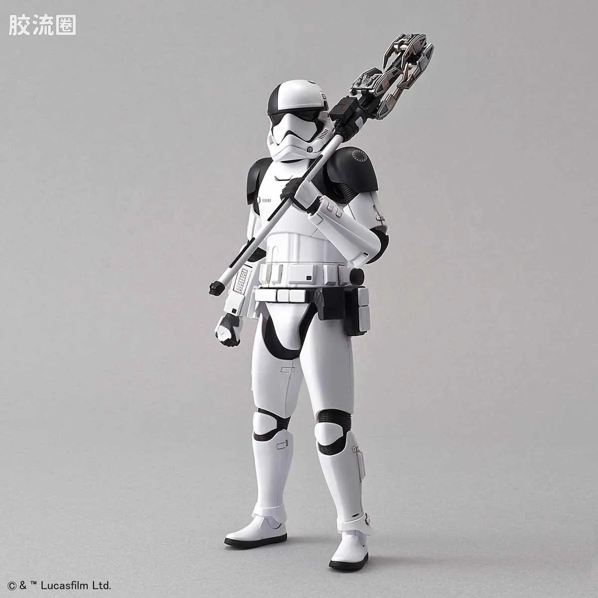 万代 星球大战系列拼装模型 人物系列 1/12 第一秩序行刑队 - 图片